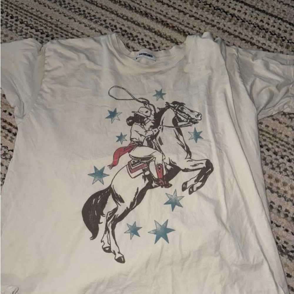 Daydreamer Cream Graphic Tee